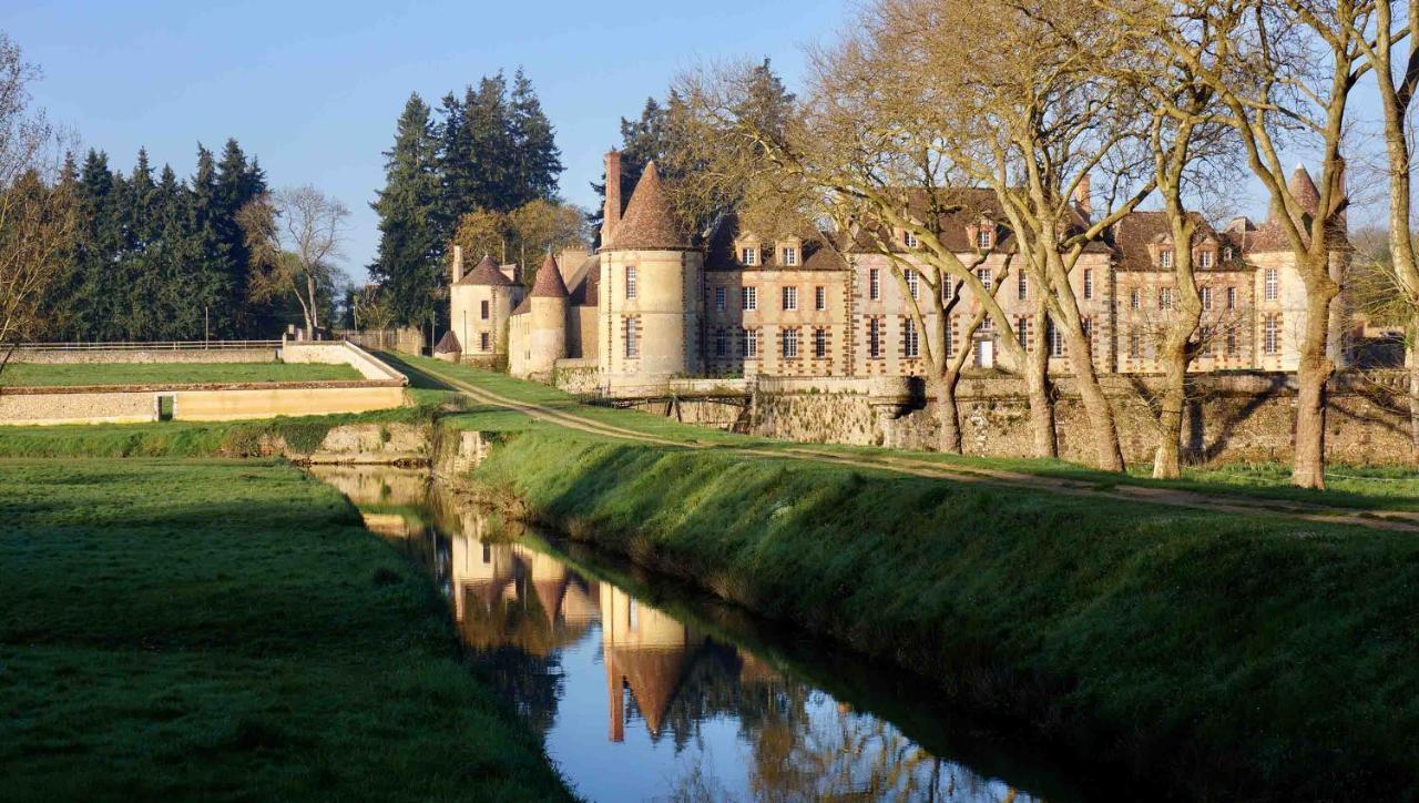 Chateau De La Riviere Pontgouin Bagian luar foto
