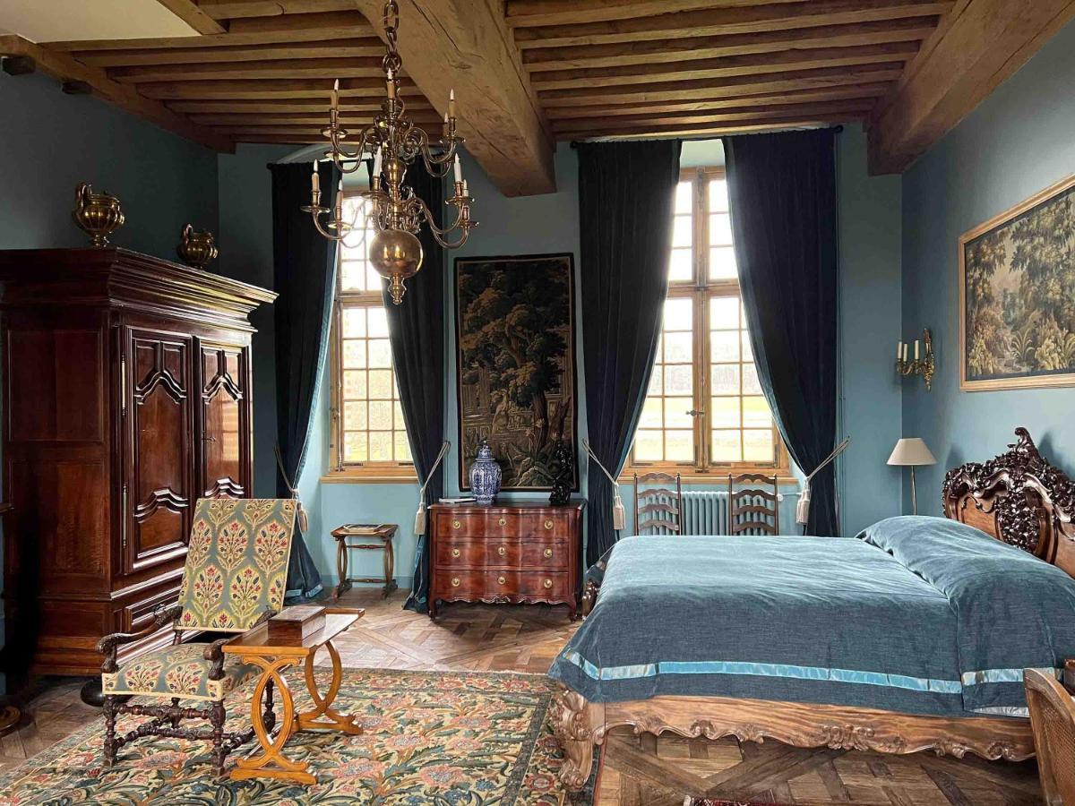 Chateau De La Riviere Pontgouin Bagian luar foto