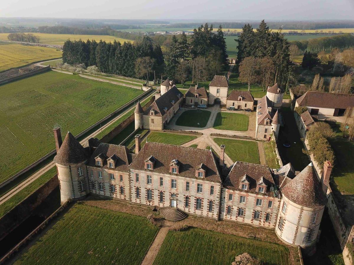 Chateau De La Riviere Pontgouin Bagian luar foto