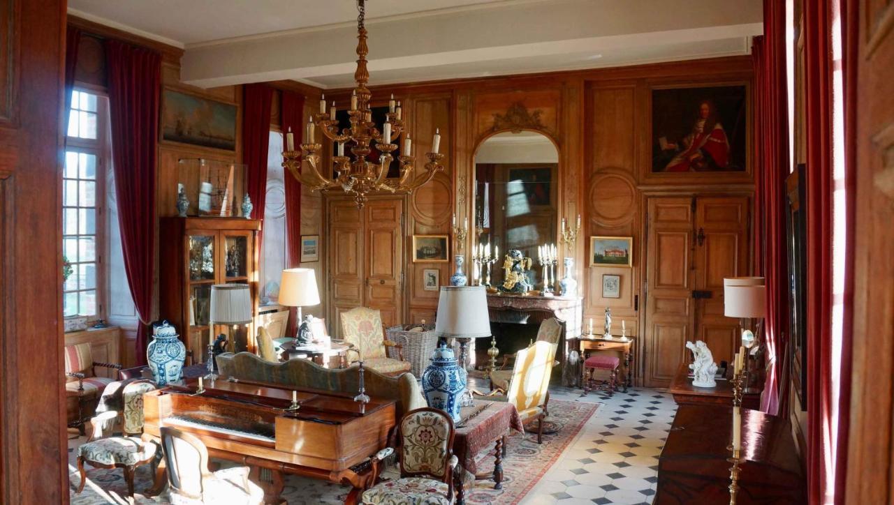 Chateau De La Riviere Pontgouin Bagian luar foto